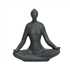Statue polymagnesium pose yoga extérieur